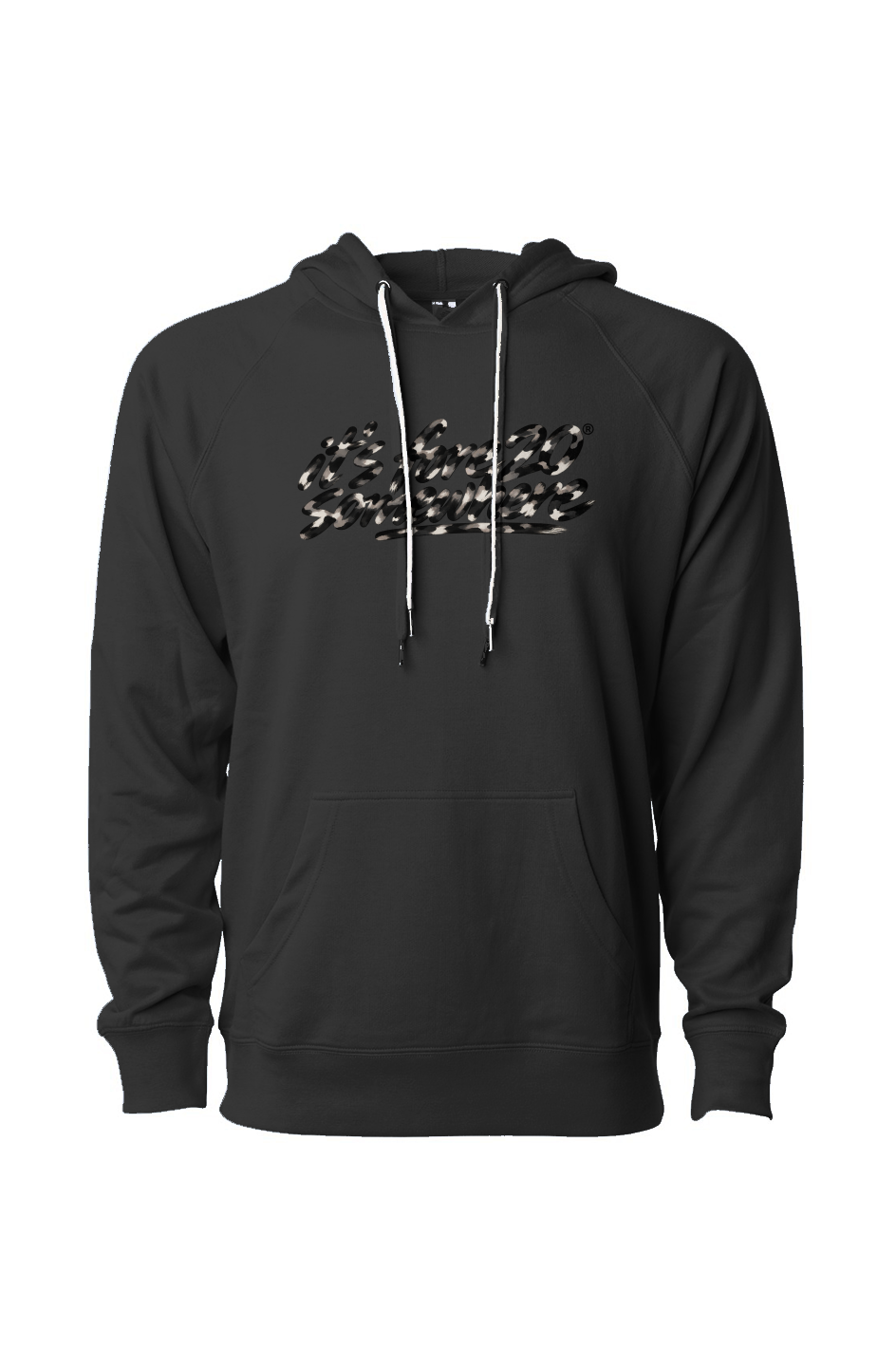 Icon Loopback Terry Hooded Sweatshirt ITS FORE20 SOMEWHERE