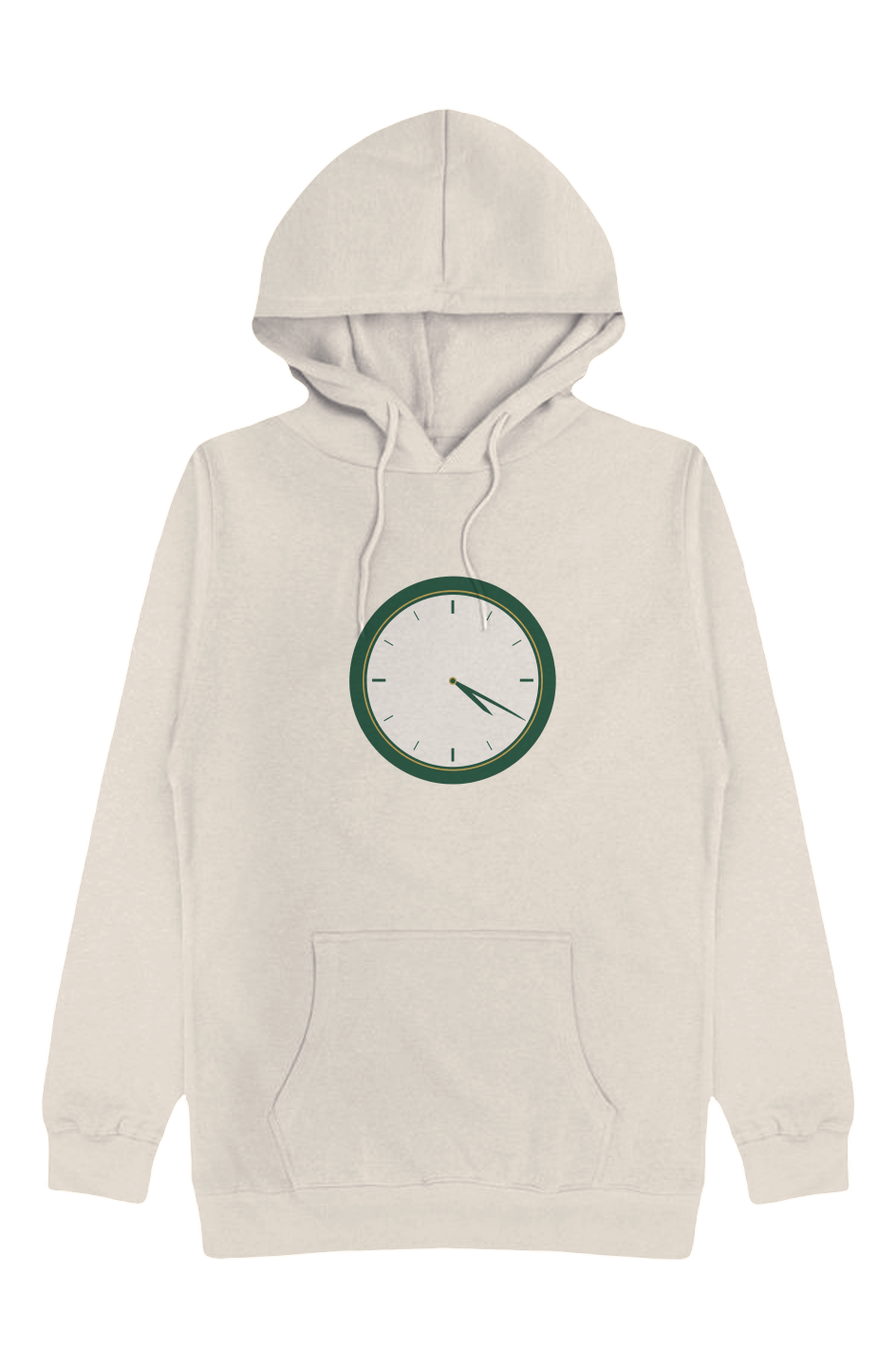 Lightweight Pullover Hoodie Clock