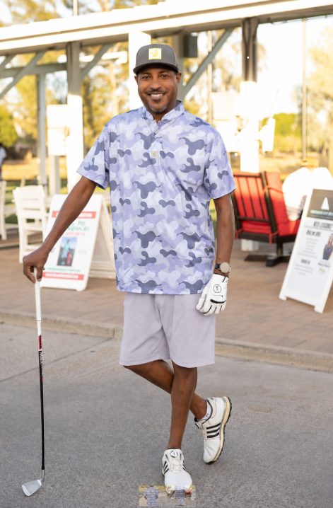 Men's Pull-On Cord Shorts - Gray Fore20 Golf Apparel