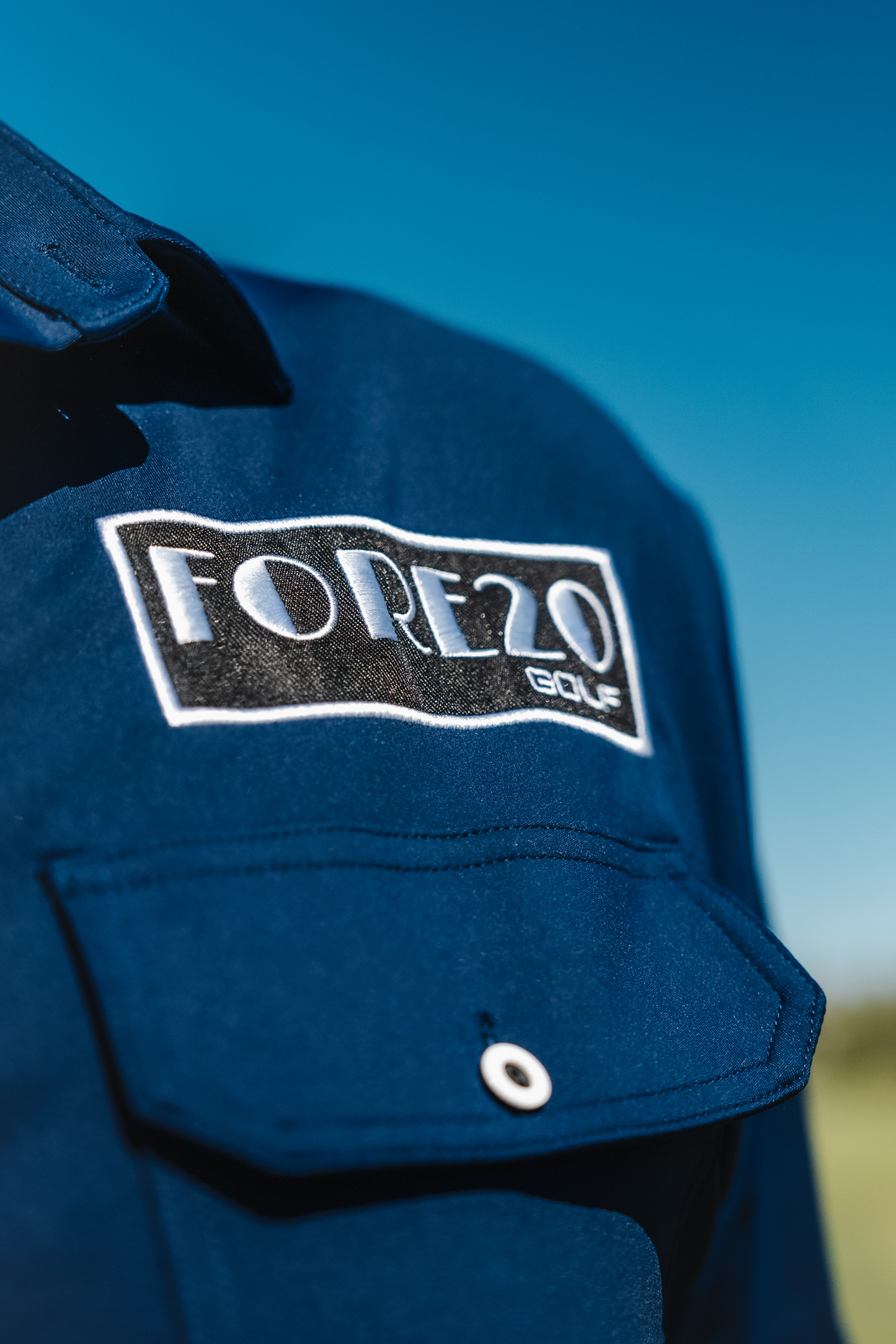 GREASE MONKEY BLUE Fore20 Golf Apparel