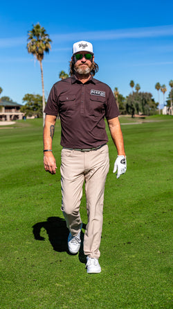GREASE MONKEY BROWN Fore20 Golf Apparel