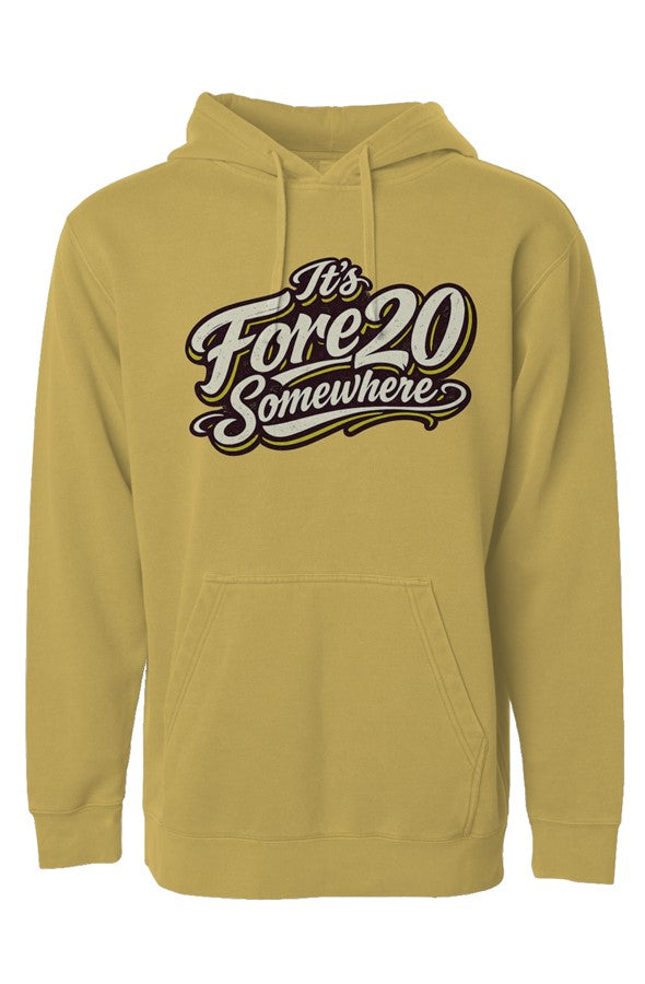 Pigment Dyed Hoodie it 39 s fore20 somewhere