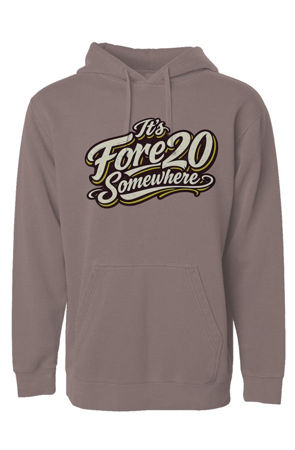 Pigment Dyed Hoodie it 39 s fore20 somewhere