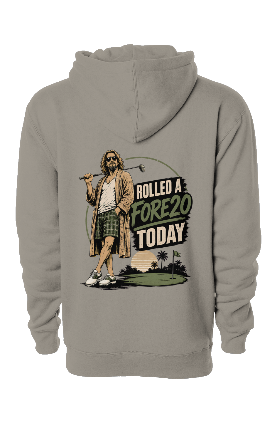 heavyweight hoodie Rolled a Fore20