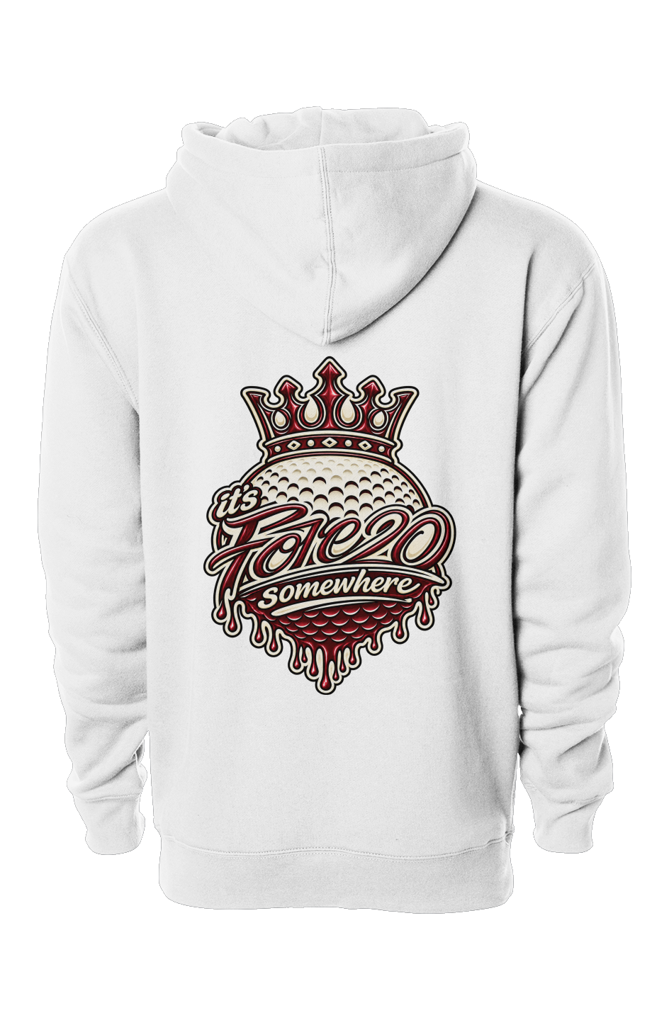 independent heavyweight pullover hoodie Crown