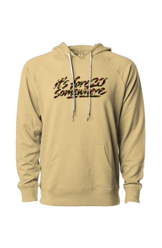 Icon Loopback Terry Hooded Sweatshirt IT'S FORE20 SOMEWHERE