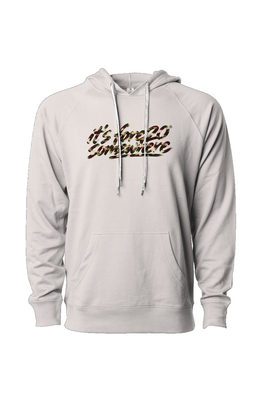 Icon Loopback Terry Hooded Sweatshirt ITS FORE20 SOMEWHERE