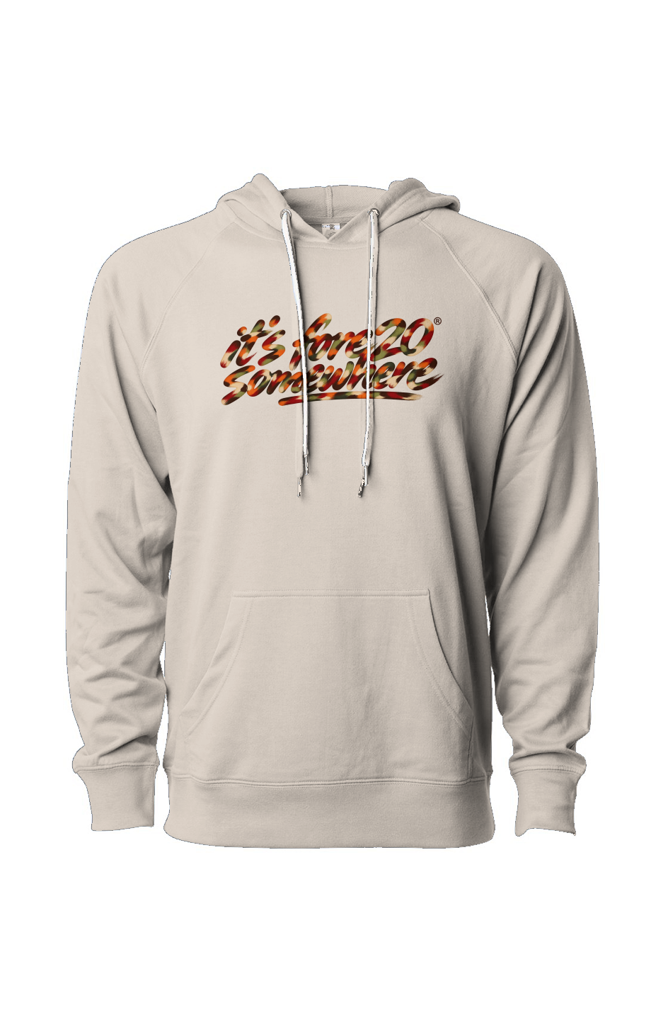 Icon Loopback Terry Hooded Sweatshirt ITS FORE20 SOMEWHERE