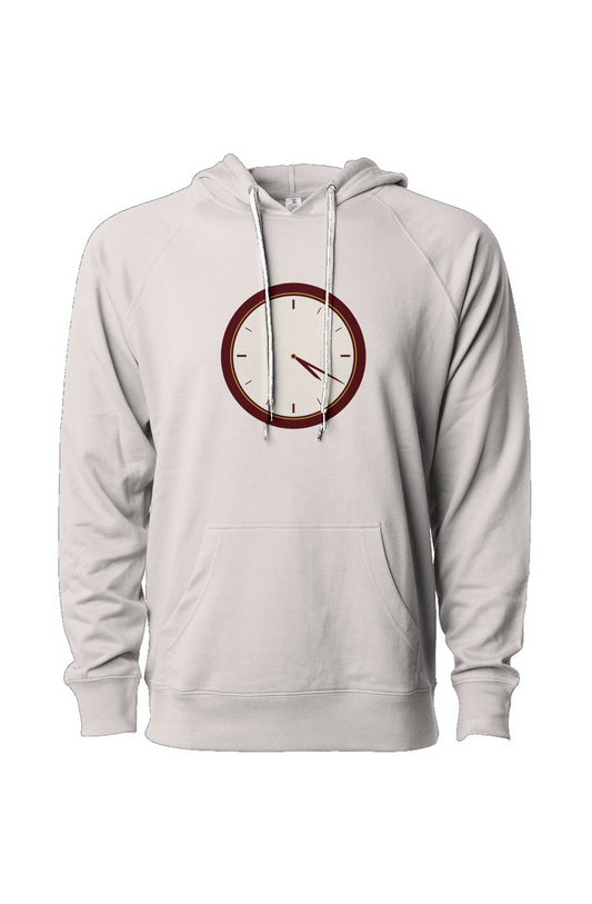 Icon Loopback Terry Hooded Sweatshirt Clock Logo