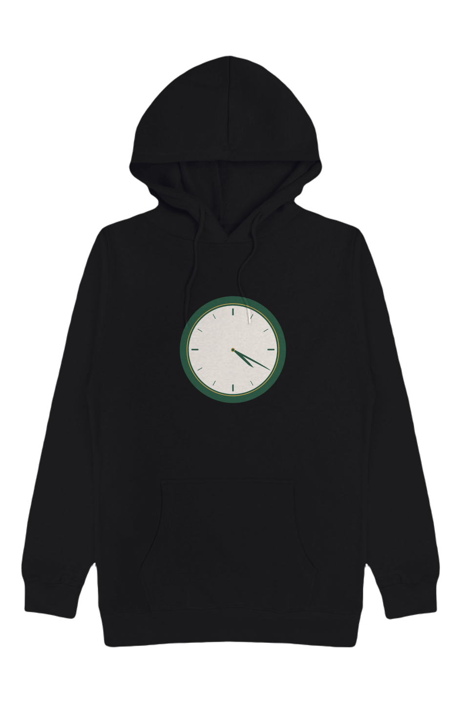 Lightweight Pullover Hoodie Clock