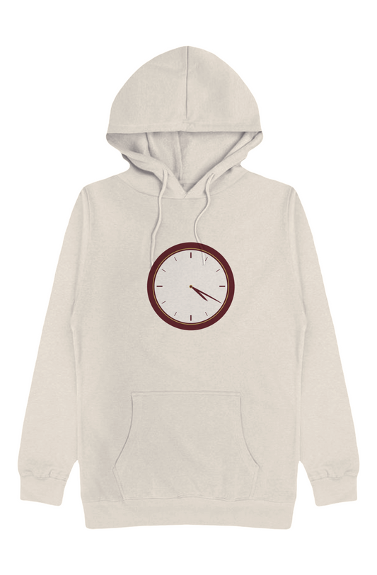 Lightweight Pullover Hoodie Clock