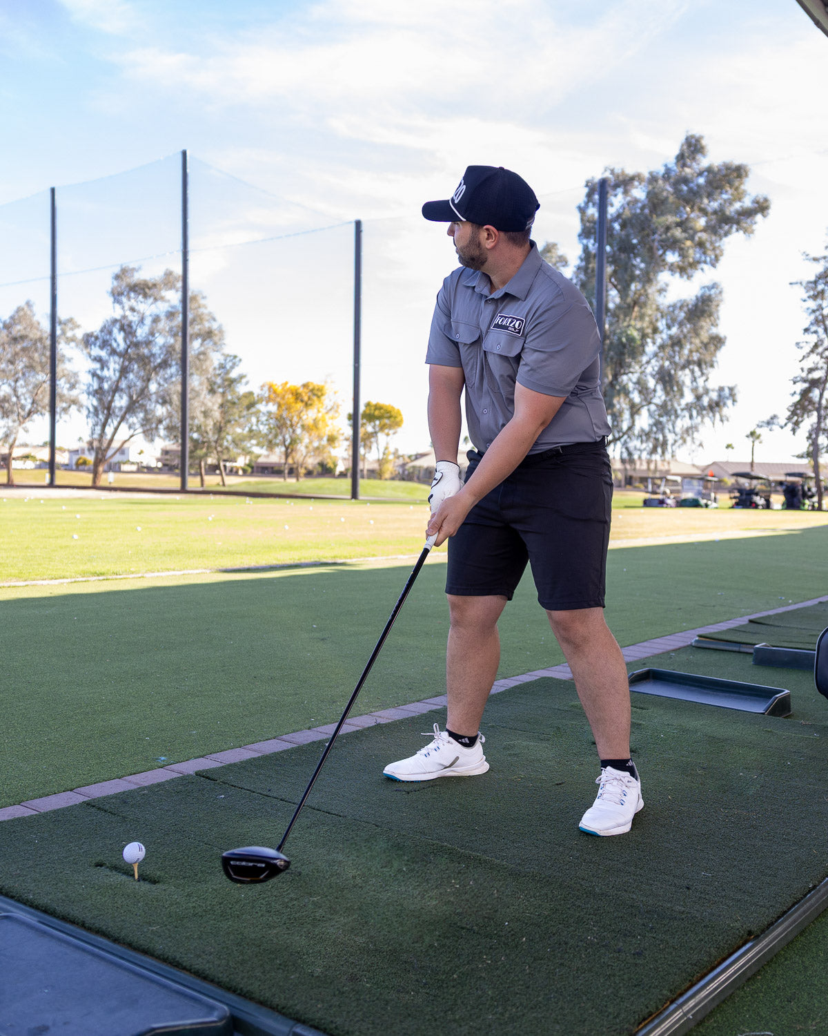 GREASE MONKEY GRAY Fore20 Golf Apparel