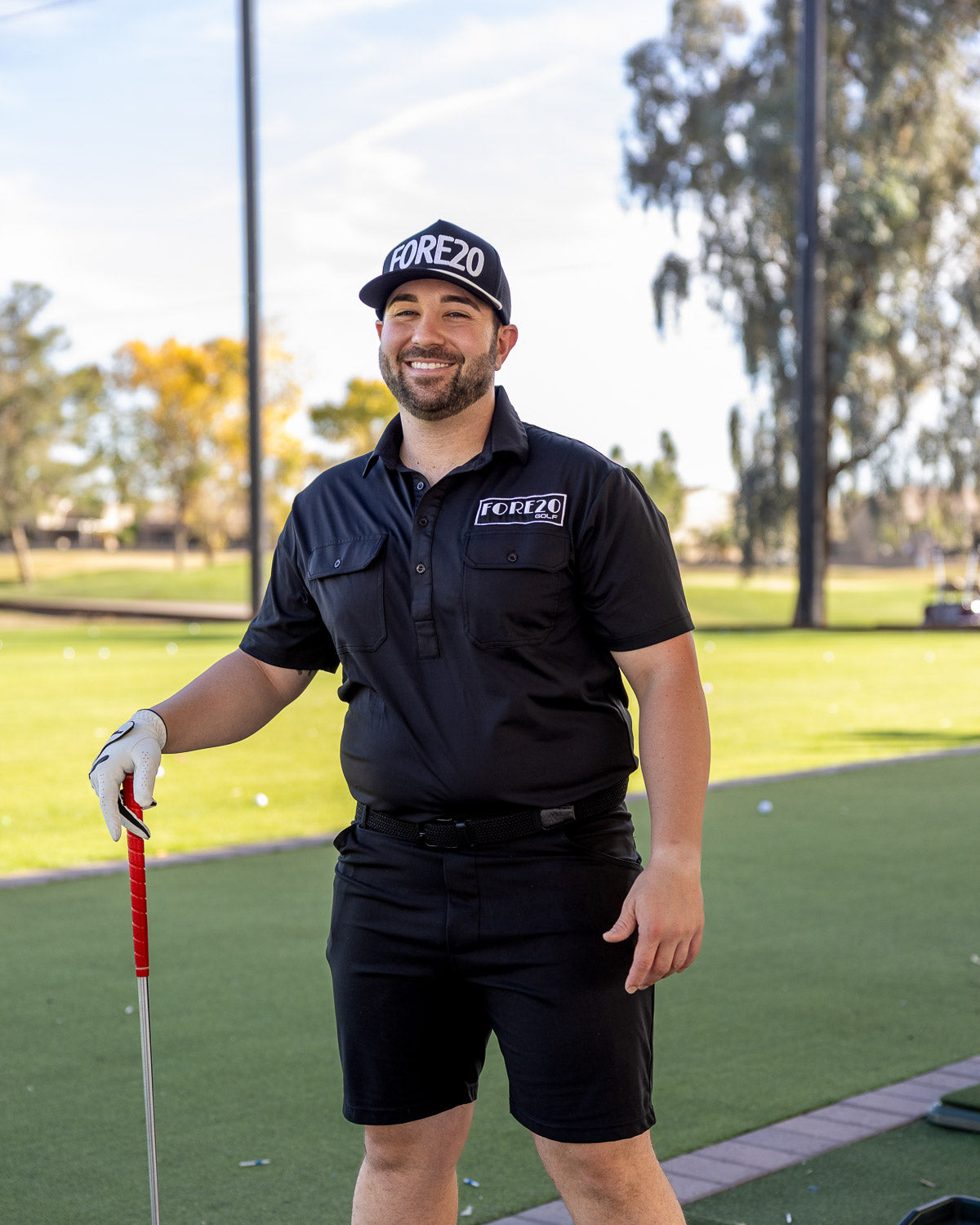GREASE MONKEY BLACK Fore20 Golf Apparel