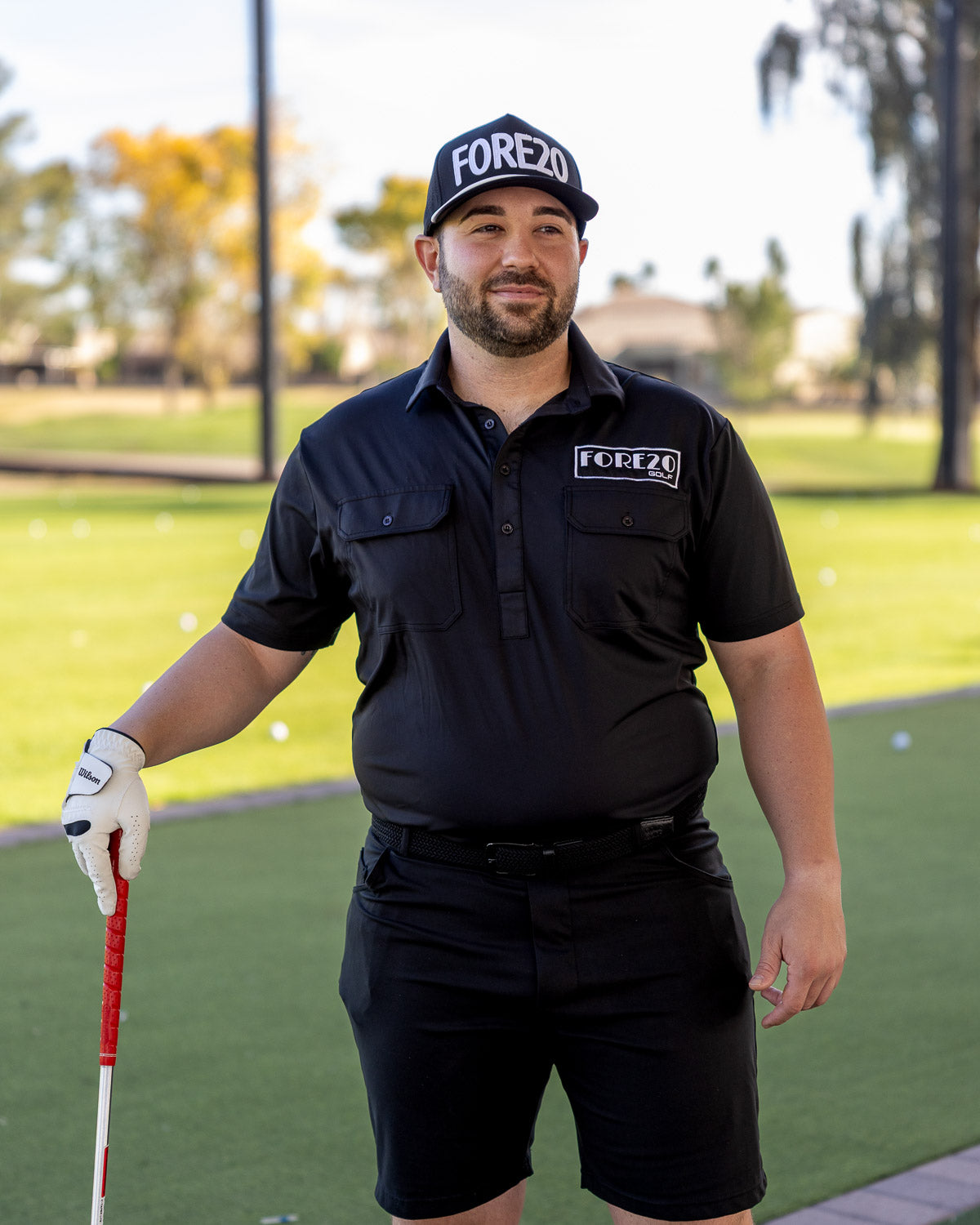 GREASE MONKEY BLACK Fore20 Golf Apparel