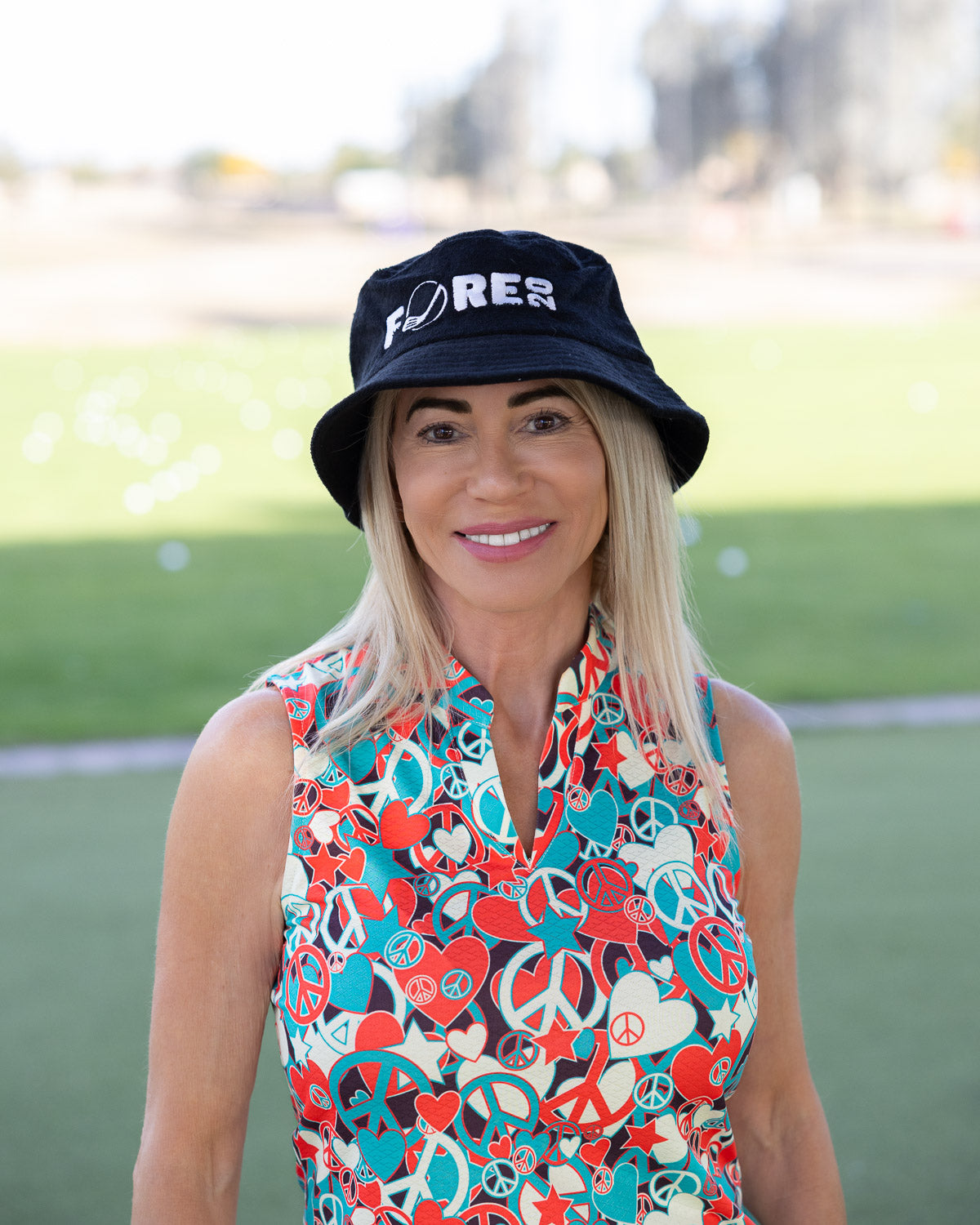 LADIE'S ORANGE PEACE Fore20 Golf Apparel