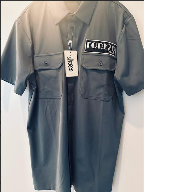 GREASE MONKEY GRAY Fore20 Golf Apparel