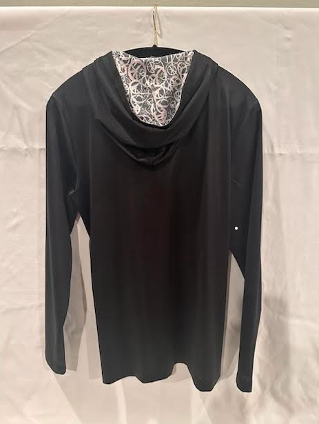 Women Black Love & Peace Hoodie Fore20 Golf Apparel