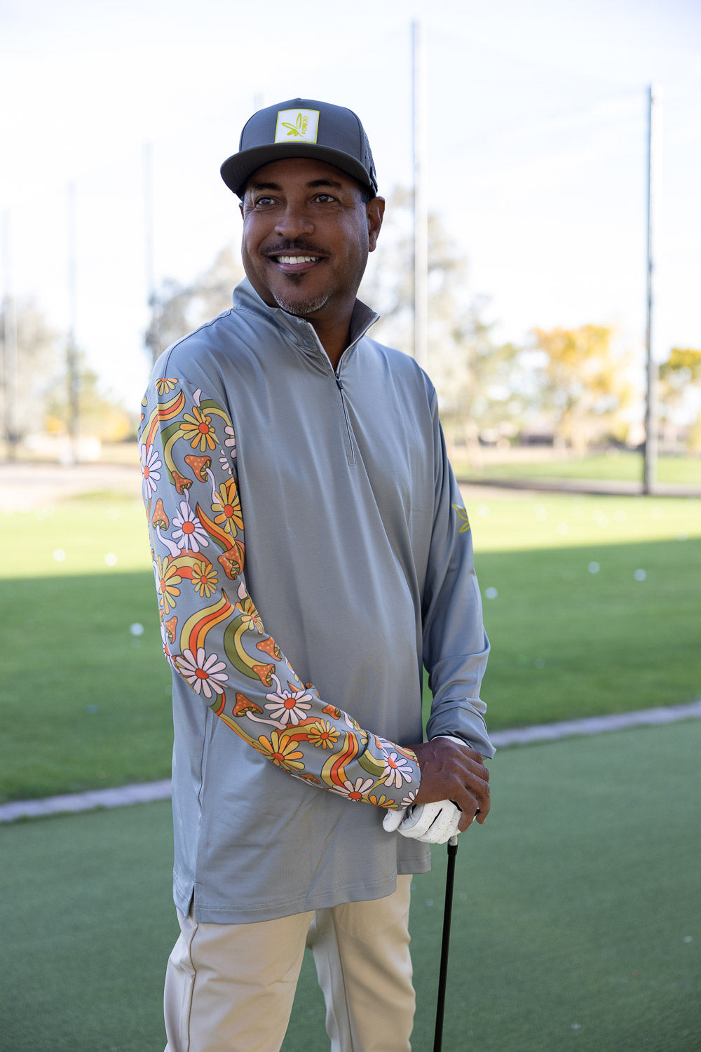 GOLDEN TEACHER - QUARTER ZIP Fore20 Golf Apparel