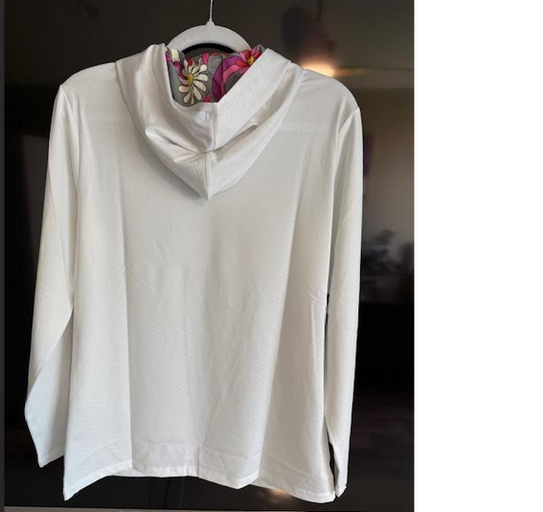 White Shroom Kaboom Hoodie Fore20 Golf Apparel