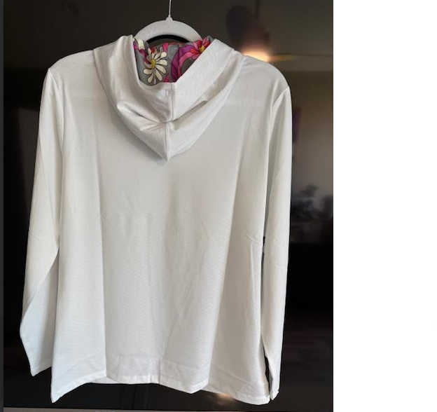 White Shroom Kaboom Hoodie Fore20 Golf Apparel